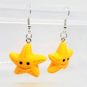 7/$10 Starfish Earrings, New